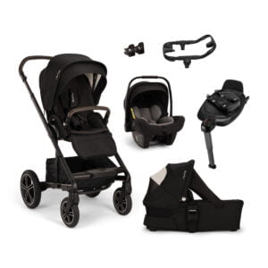 Nuna MIXX next + PIPA next Generation Travel System - Caviar